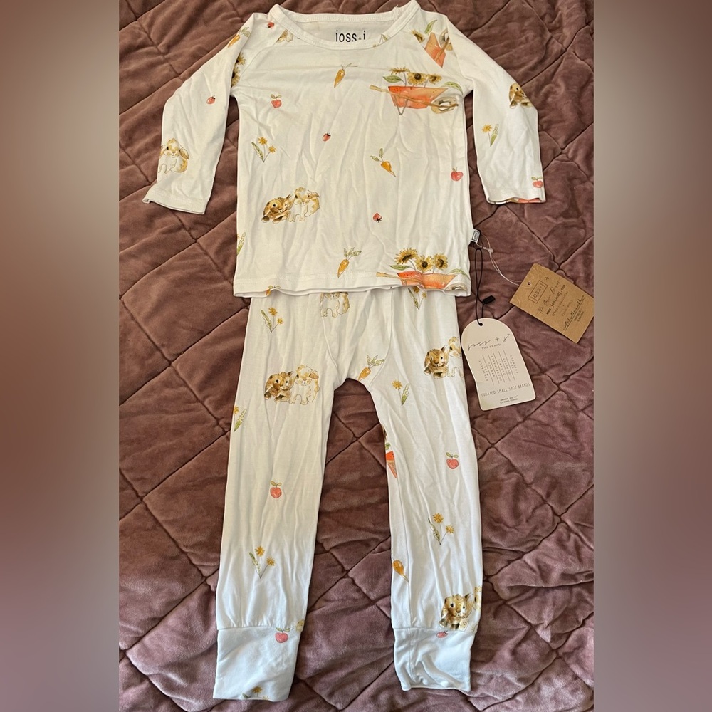 Joss J - Bamboo Pajama Set | 12-18 Months - NWT | Unisex